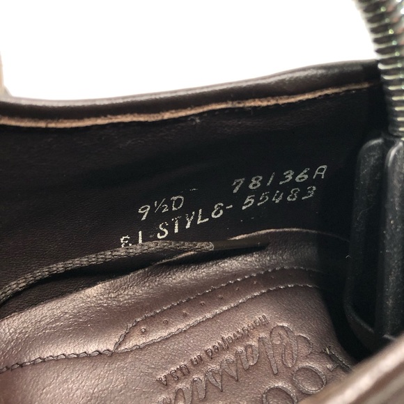 FootJoy Classics Leather Spikeless Golf Saddle Oxford Mens Size 9.5D Brown 55483 - Picture 7 of 11